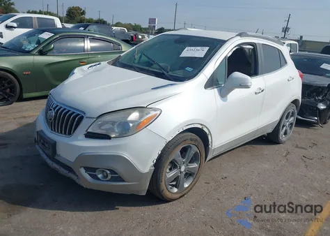 2014 Buick Encore Leather from USA, damaged, VIN KL4CJCSB1EB675839